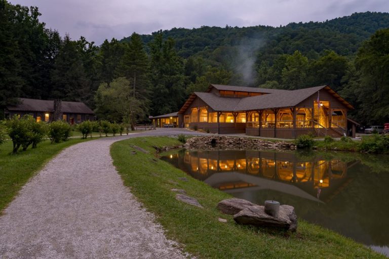 Dining Hall at Gwynn Valley Camp Brevard, NC