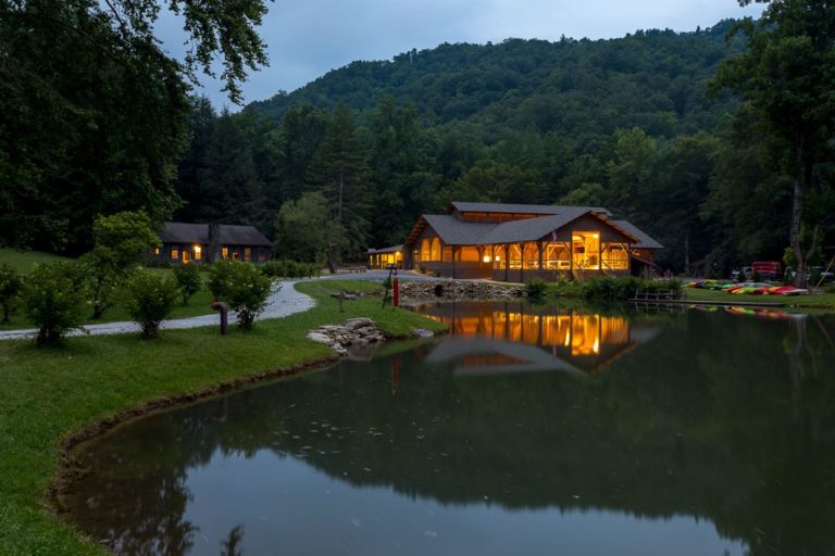 Dining Hall at Gwynn Valley Camp Brevard, NC