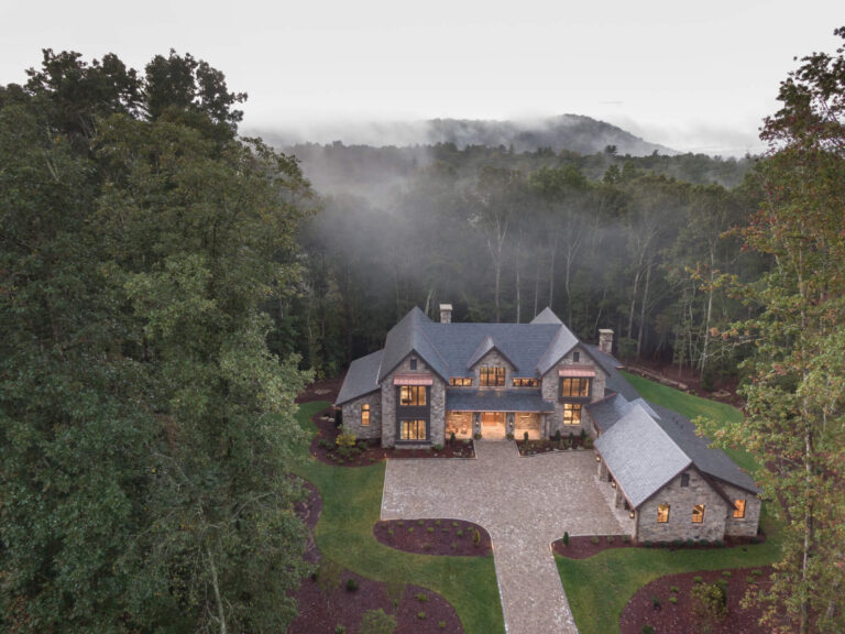Custom home built in Asheville, NC